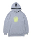 【W】Warp logo pull over hoodie(VIRGO:)