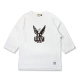 WIDE T-SHIRT HALF SLEEVE (EAGLE & LXXIV)(SEVENTY FOUR:)